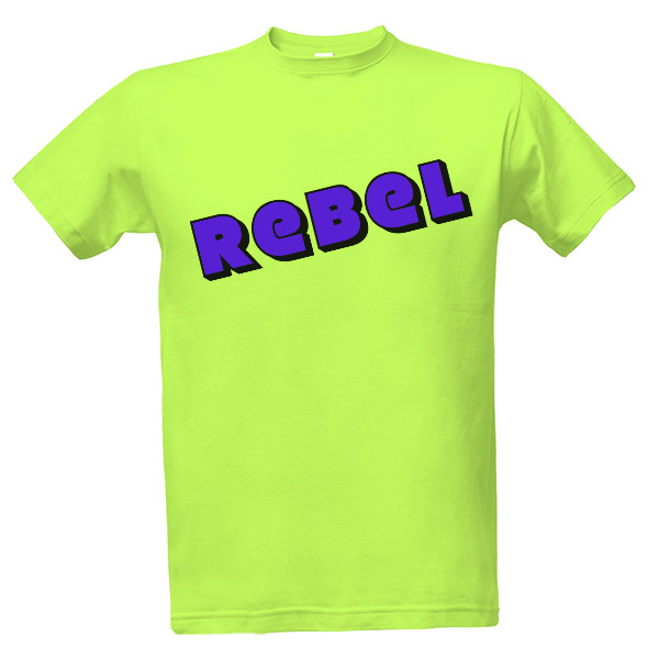 Tričko s potlačou Rebel