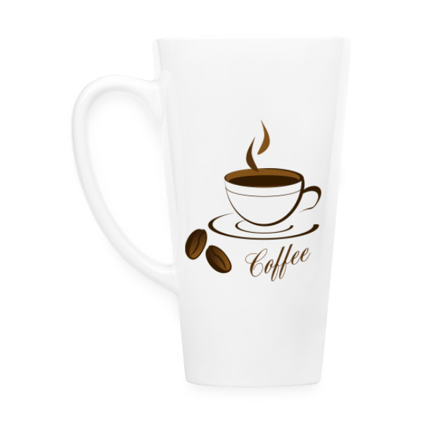 Hrnek latté s potiskem Na kávu