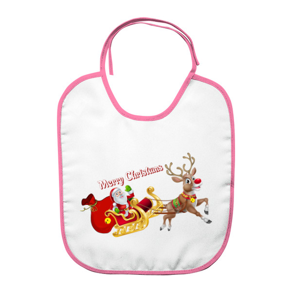 Bryndák s potiskem Santa a Rudolf - Merry Christmas