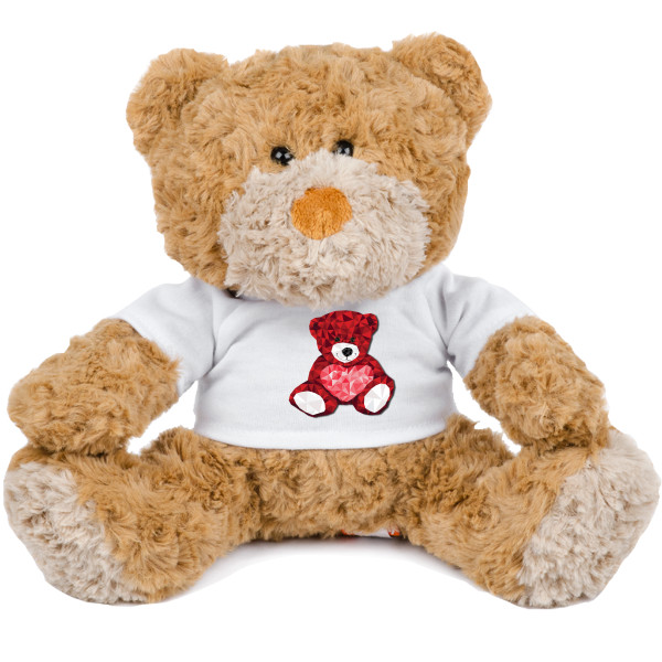 Medvídek Teddy s potiskem Medvídek pro zamilované